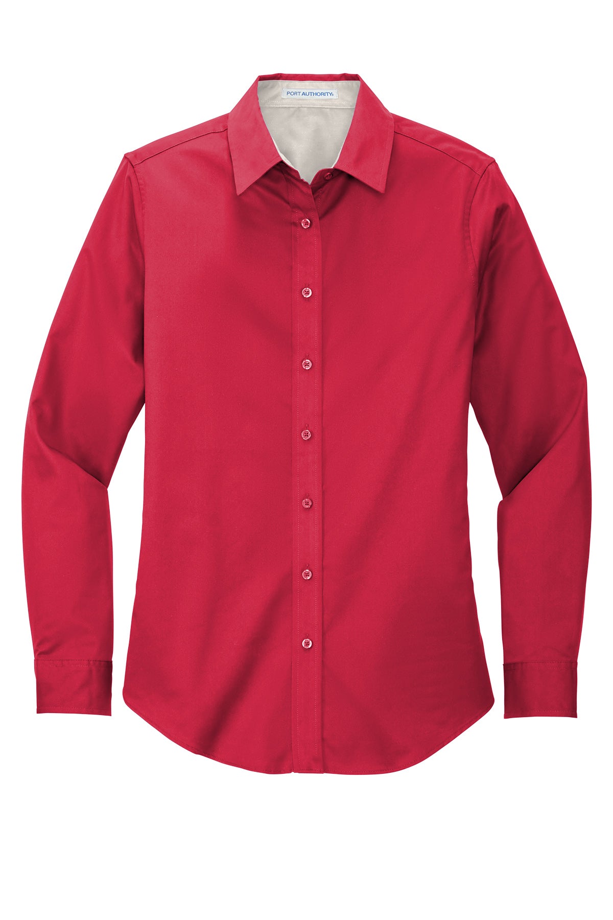 Ladies Port Authority Long Sleeve Button Up