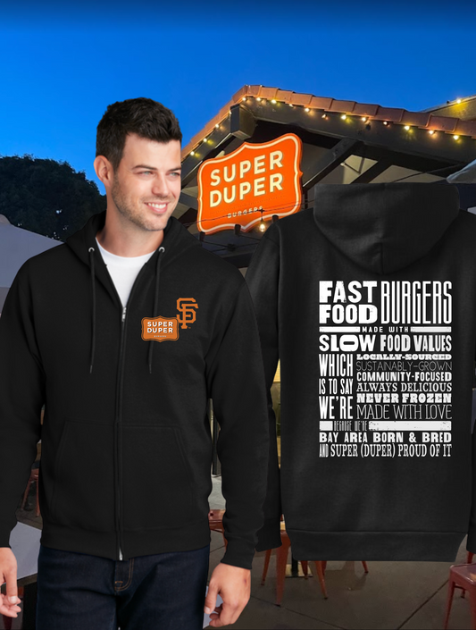 Ballpark - Super Duper Full Zip Hoodies