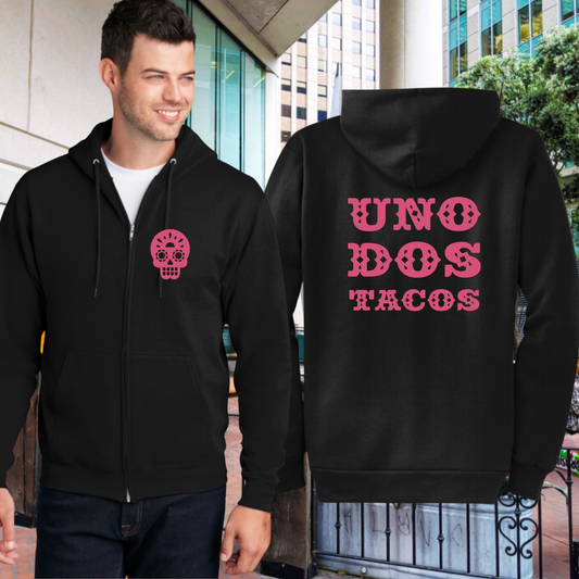 Uno Dos Tacos Full Zip Hoodies
