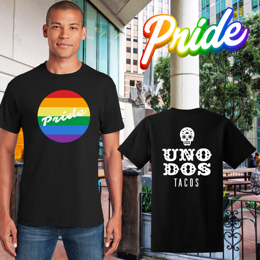 Uno Dos Tacos Pride Tee